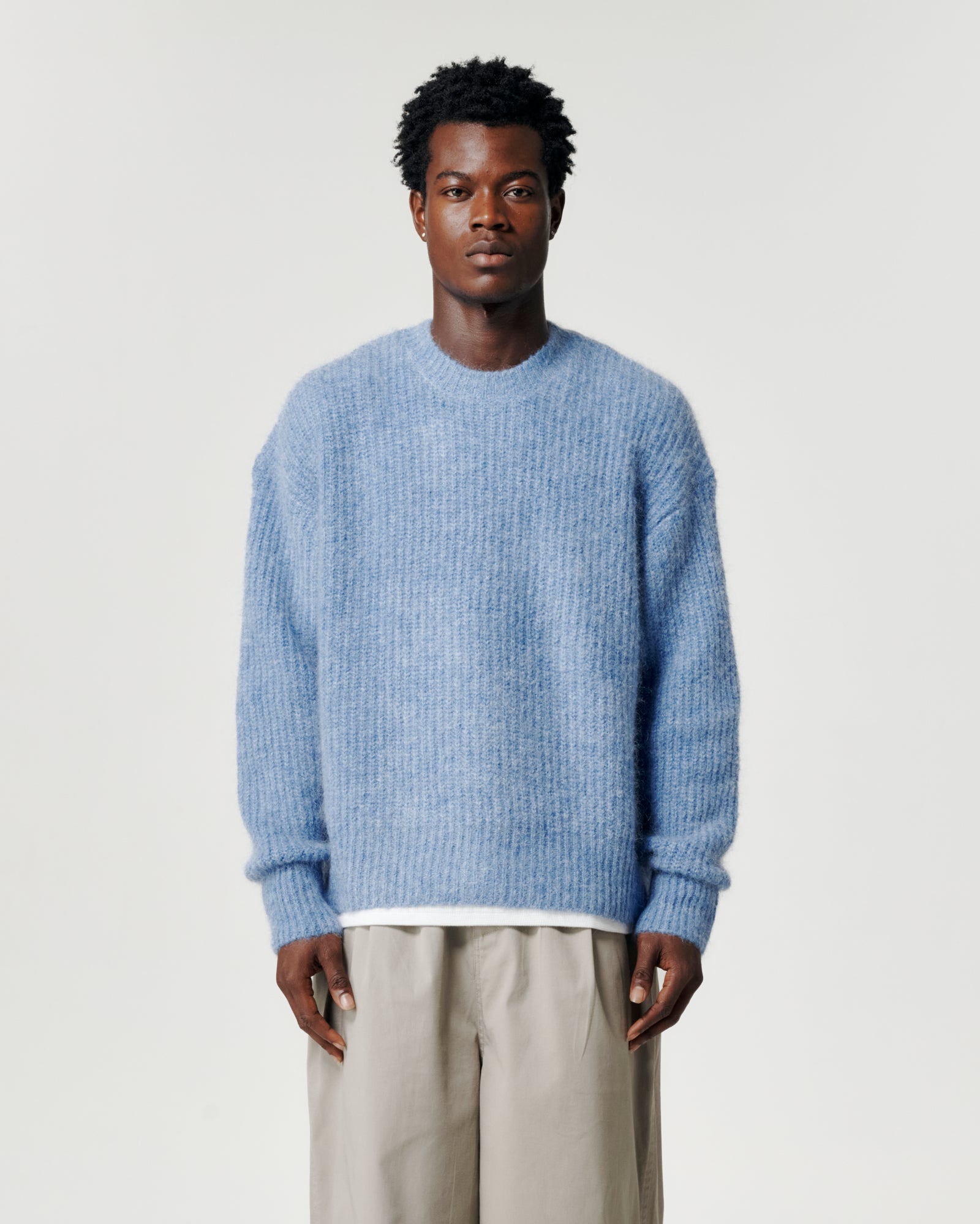 Mohair Knit Crew - Coolroom – Earls Collection