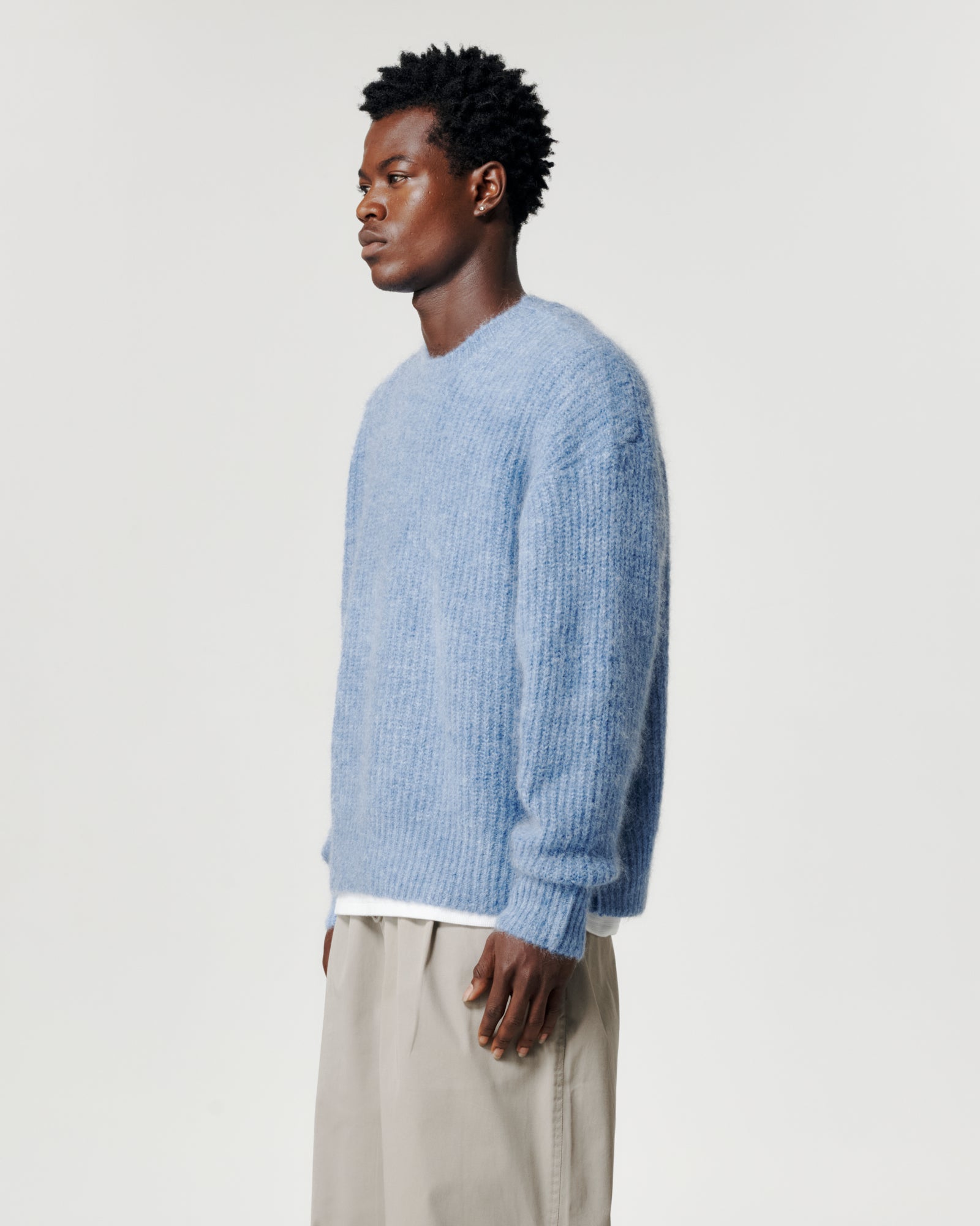 Mohair Knit Crew - Coolroom – Earls Collection