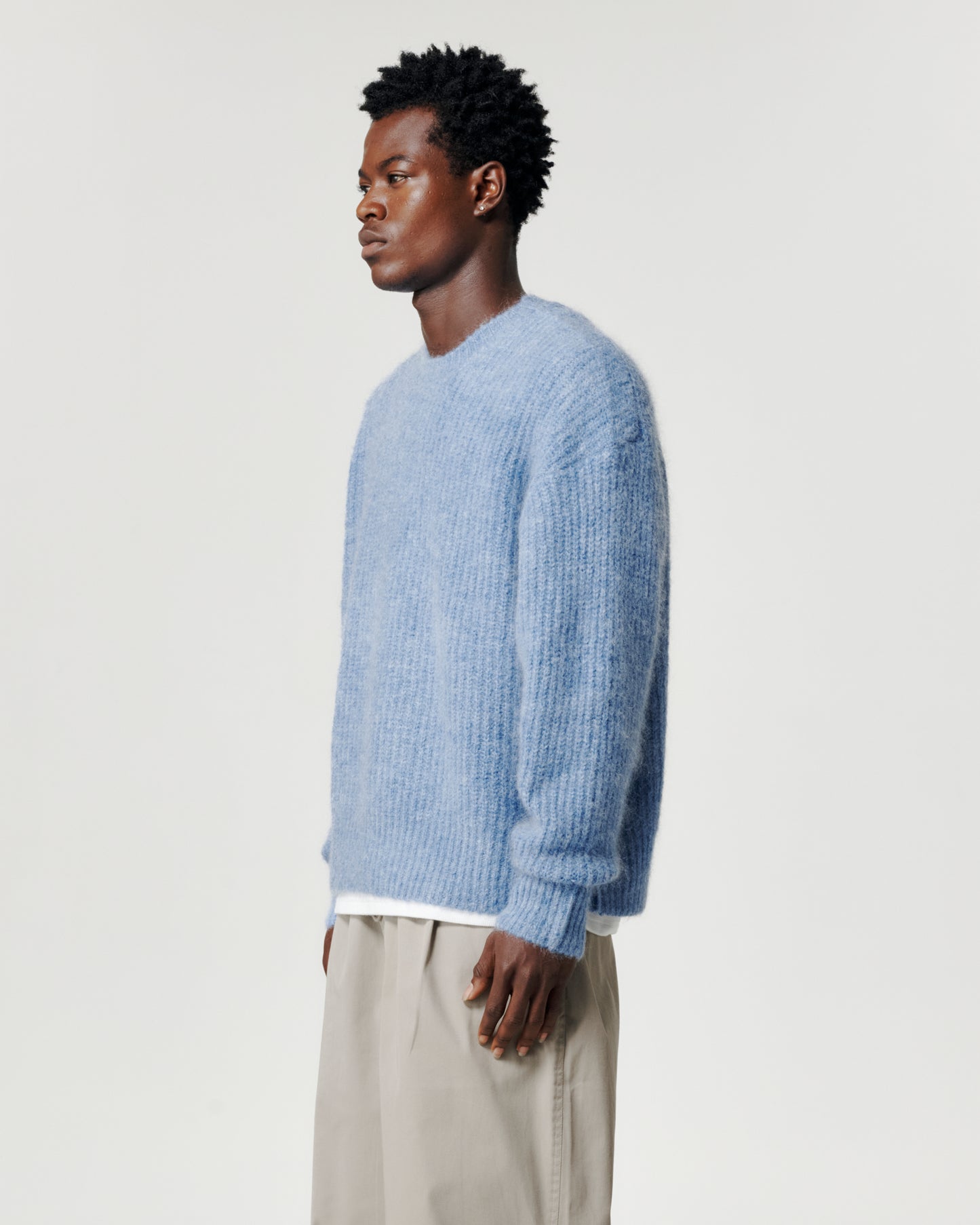Mohair Knit Crew - Coolroom