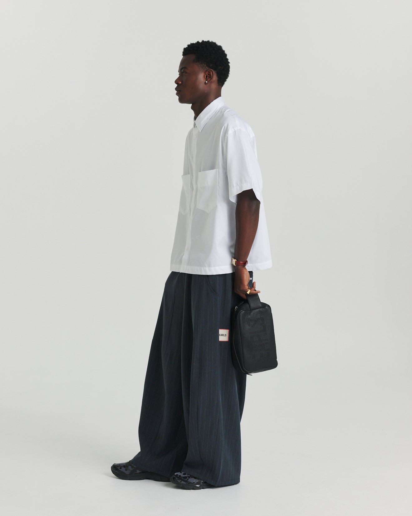 Relax Pant - Navy Pinstripe