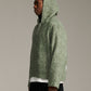 Moss Zip Hood - Green