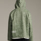 Moss Zip Hood - Green