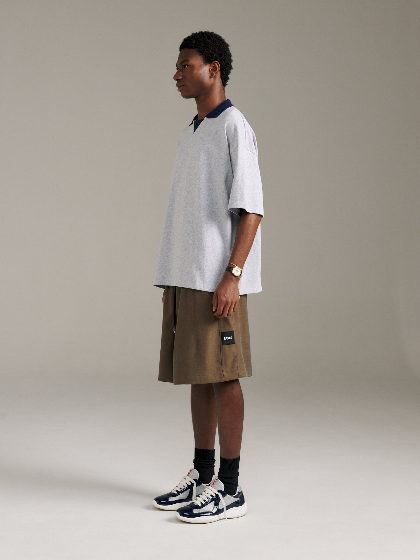 TR Relax Short - Blue/Brown