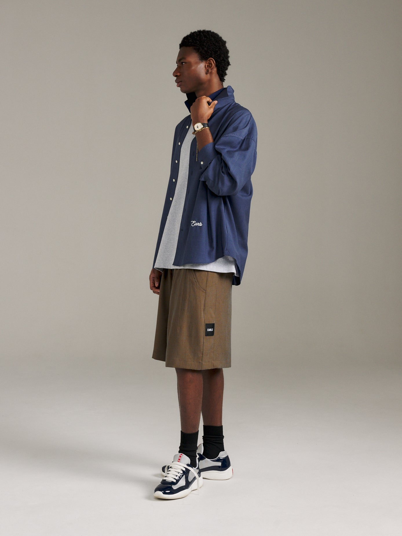 TR Relax Short - Blue/Brown