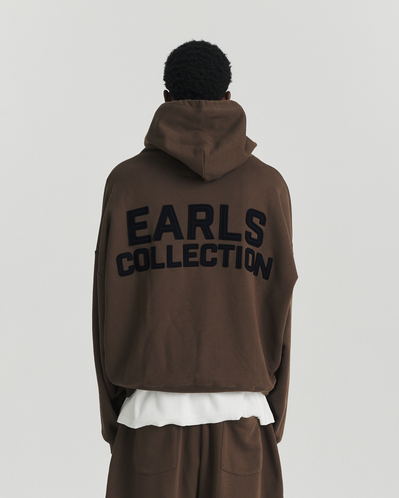 Warm Up Hood - Brown