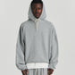 Warm Up Hood - Grey Marle