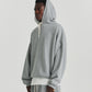 Warm Up Hood - Grey Marle
