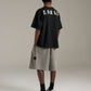 ZigZag Tee - Black/Grey