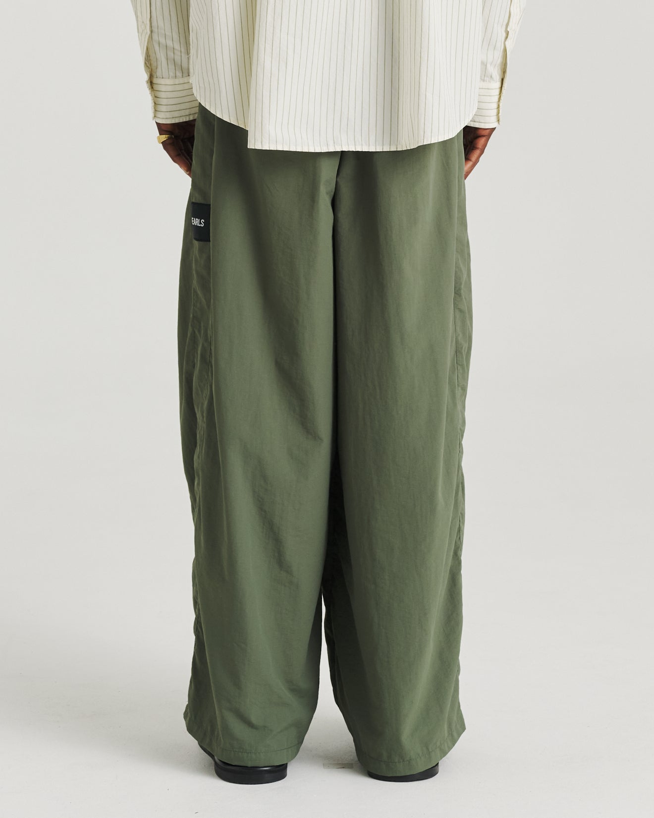 Nylon Relax Pant - Khaki