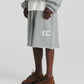 Warm Up Short - Grey Marle