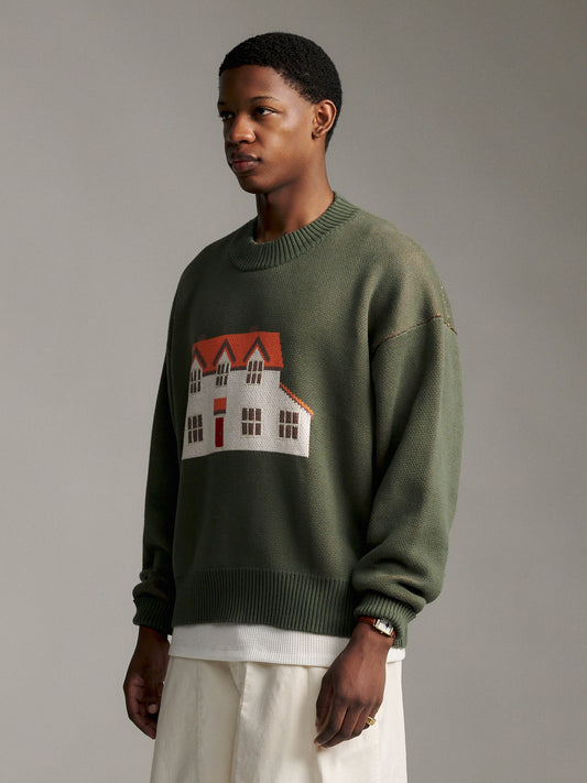 Home Knit - Khaki