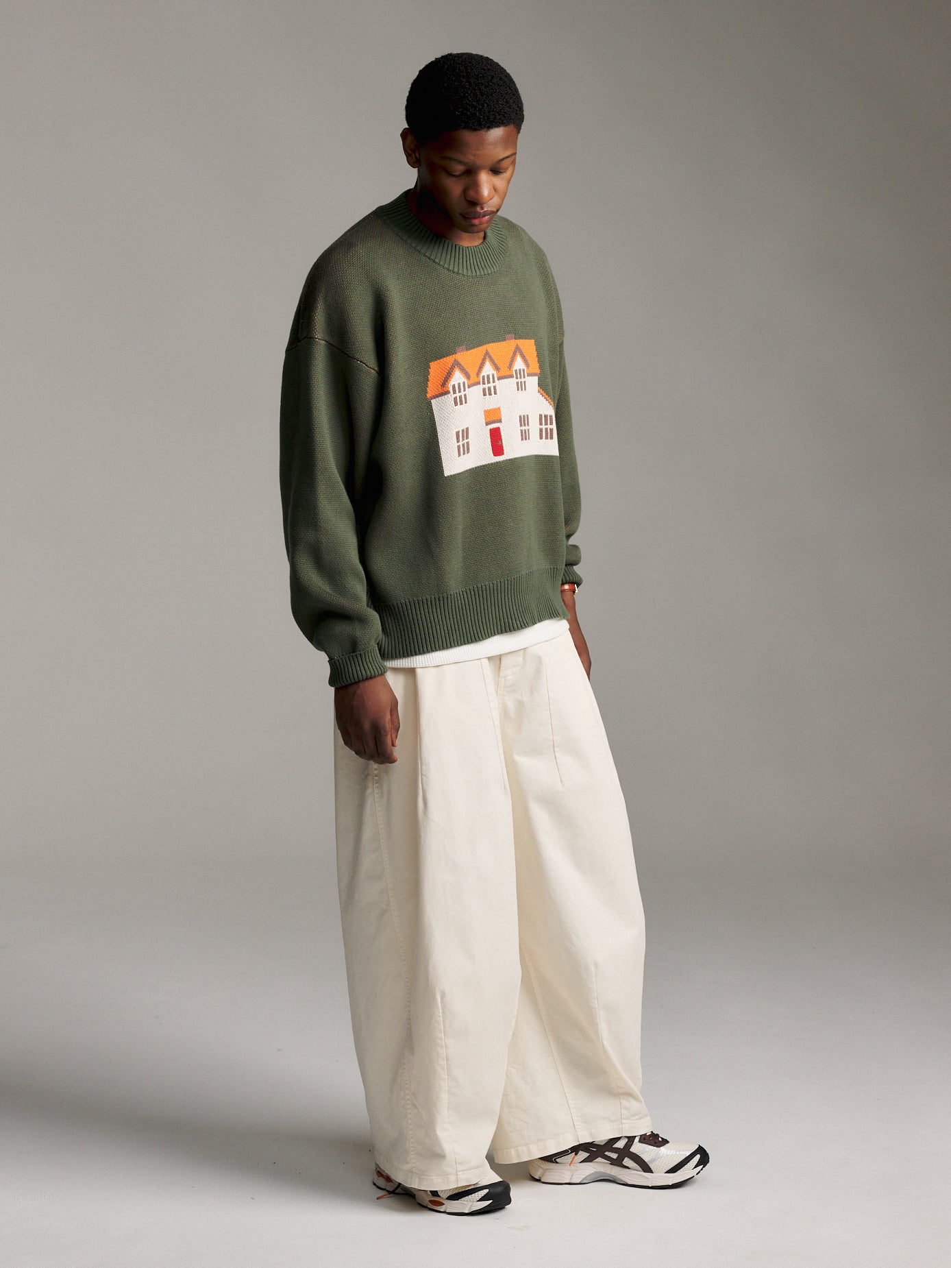 Home Knit - Khaki
