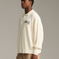 Solid Knit Polo - Cream
