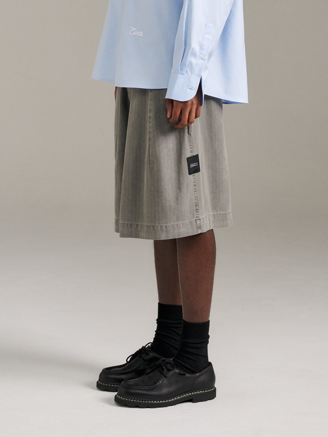Herringbone Short - Stone