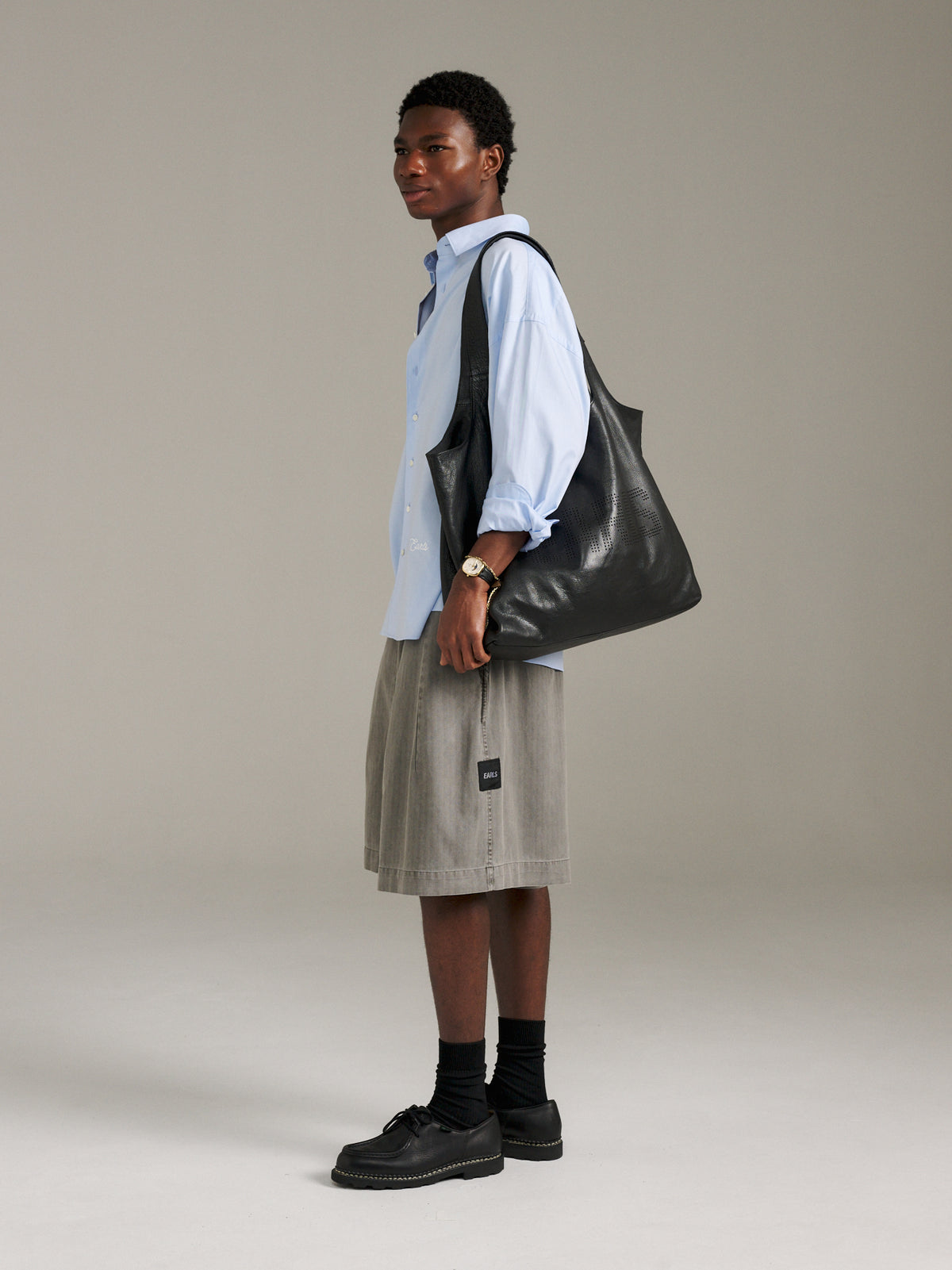 Herringbone Short - Stone