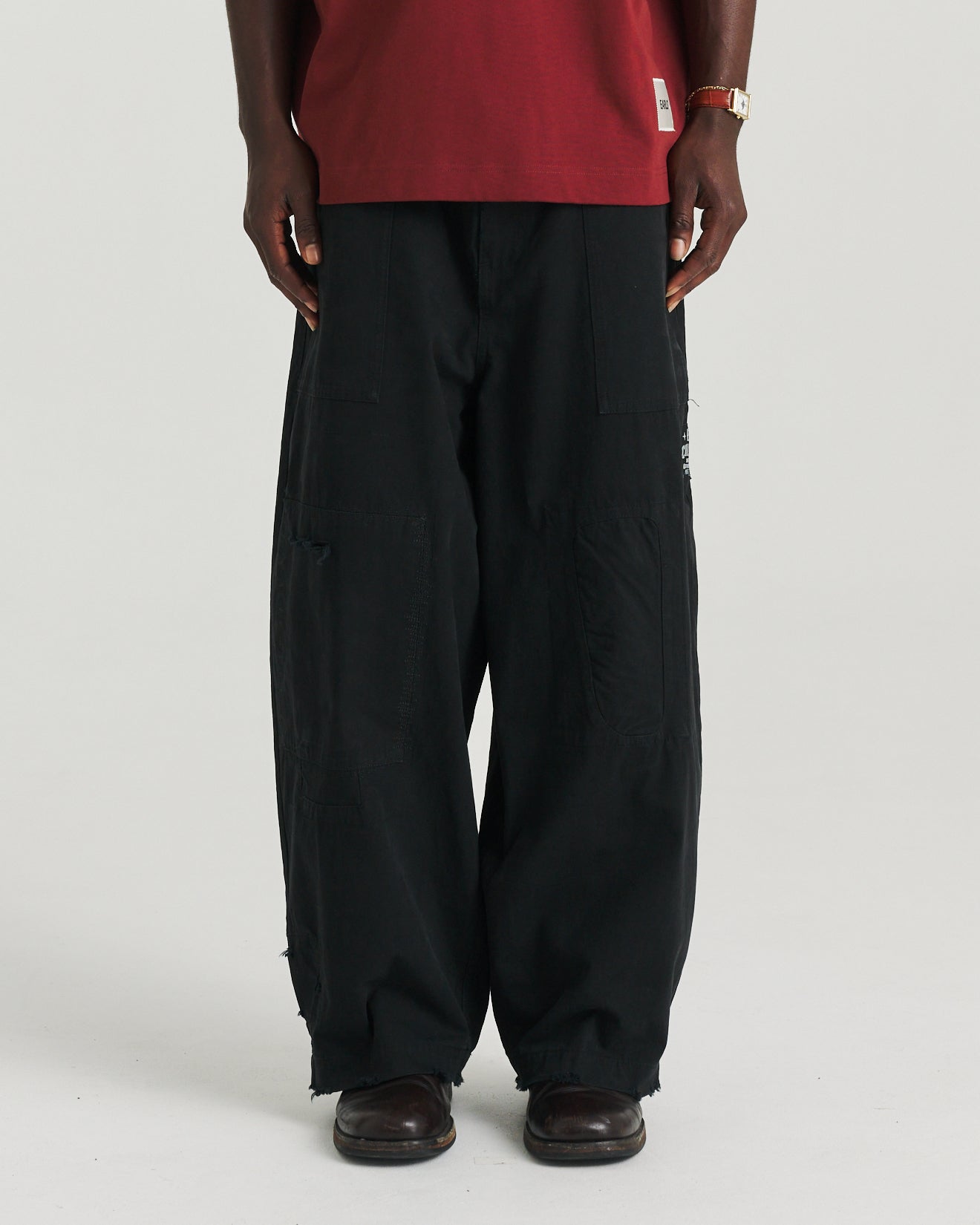 Mended Charlie Pant - Black