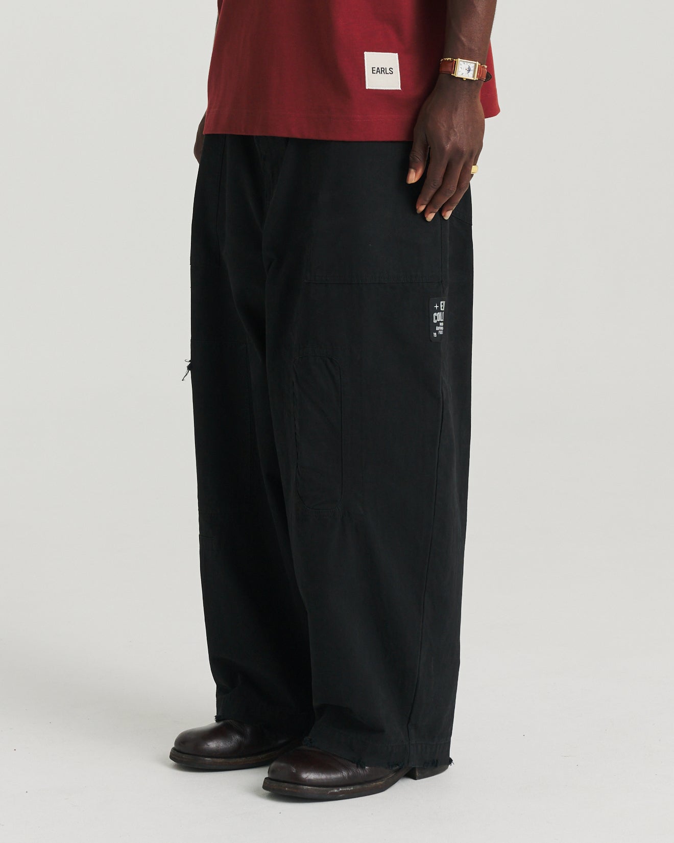 Mended Charlie Pant - Black