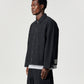 Cropped Work Jacket - Coal