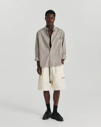 CBD Shirt - Brown Stripe