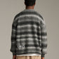 Ombre Knit Crew - Greyscale