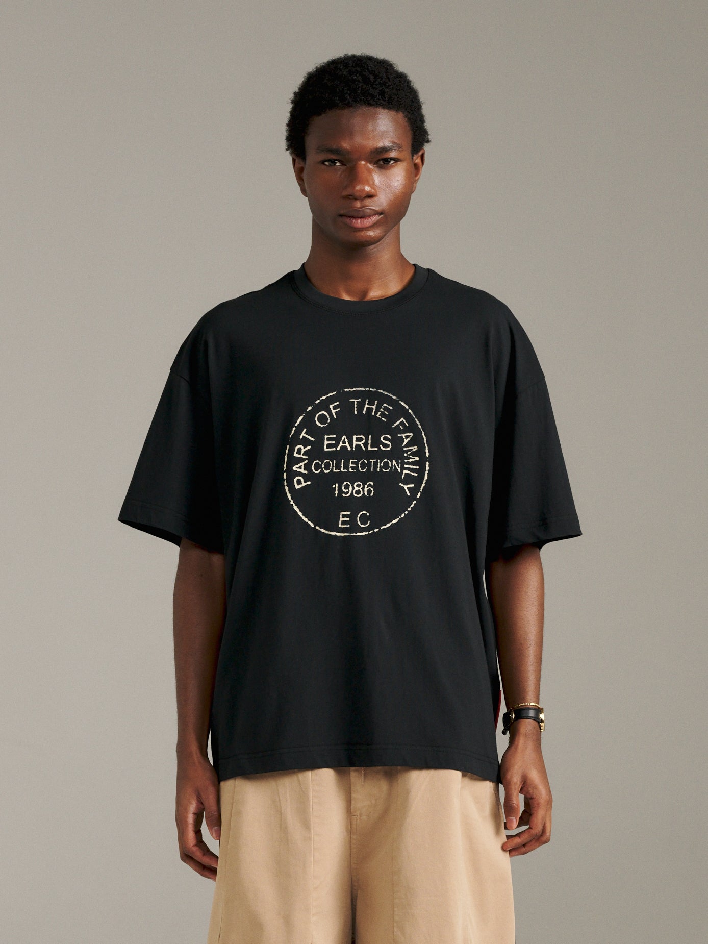 Stamp Tee - Black