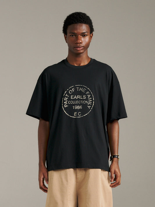 Stamp Tee - Black