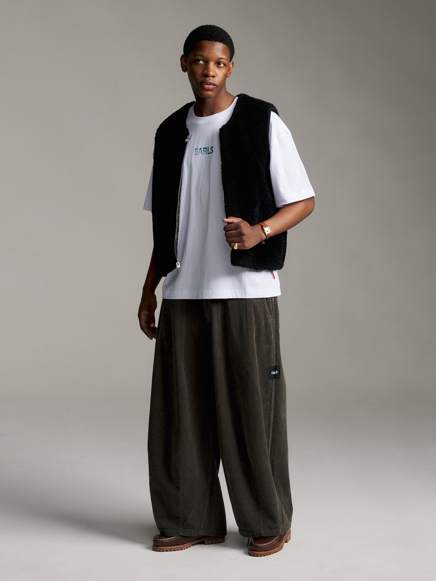 Relax Cord Pant - Khaki – Earls Collection