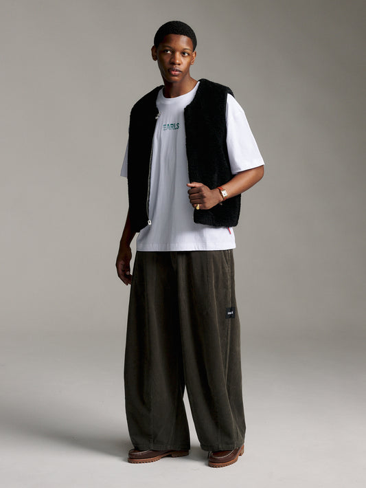 Relax Cord Pant - Khaki