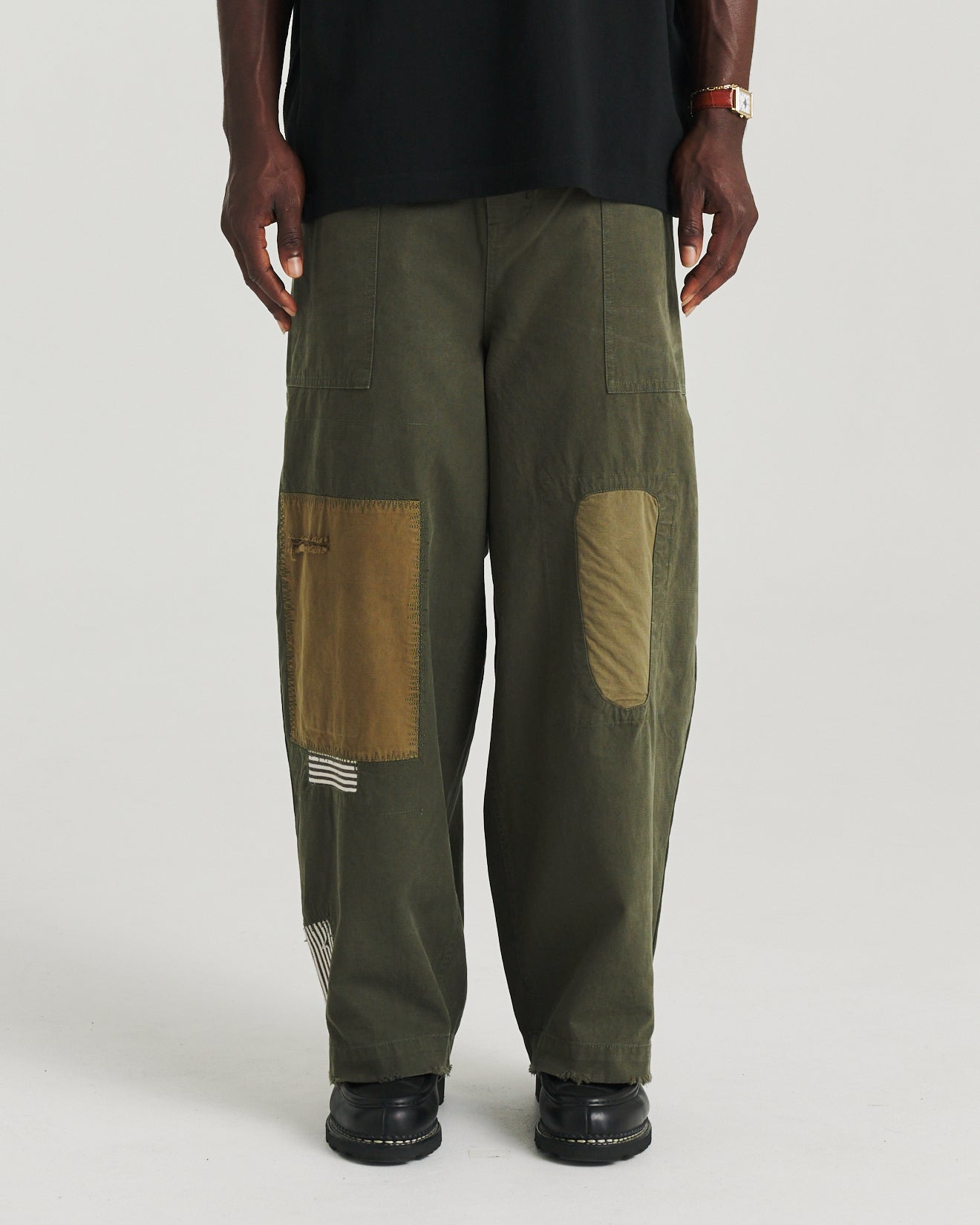 Mended Charlie Pant - Green