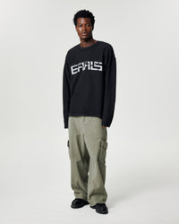 Decimated Long Sleeve - Black