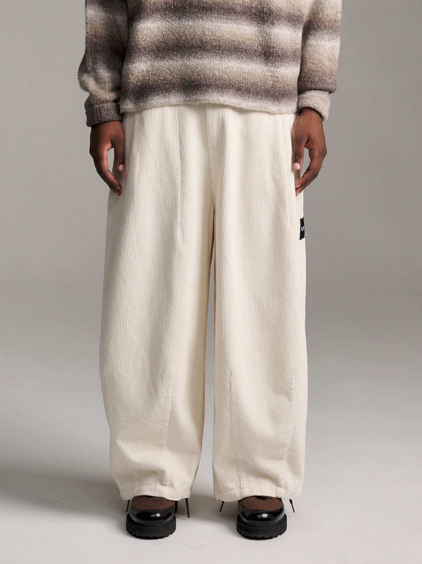 Relax Cord Pant - Ivory