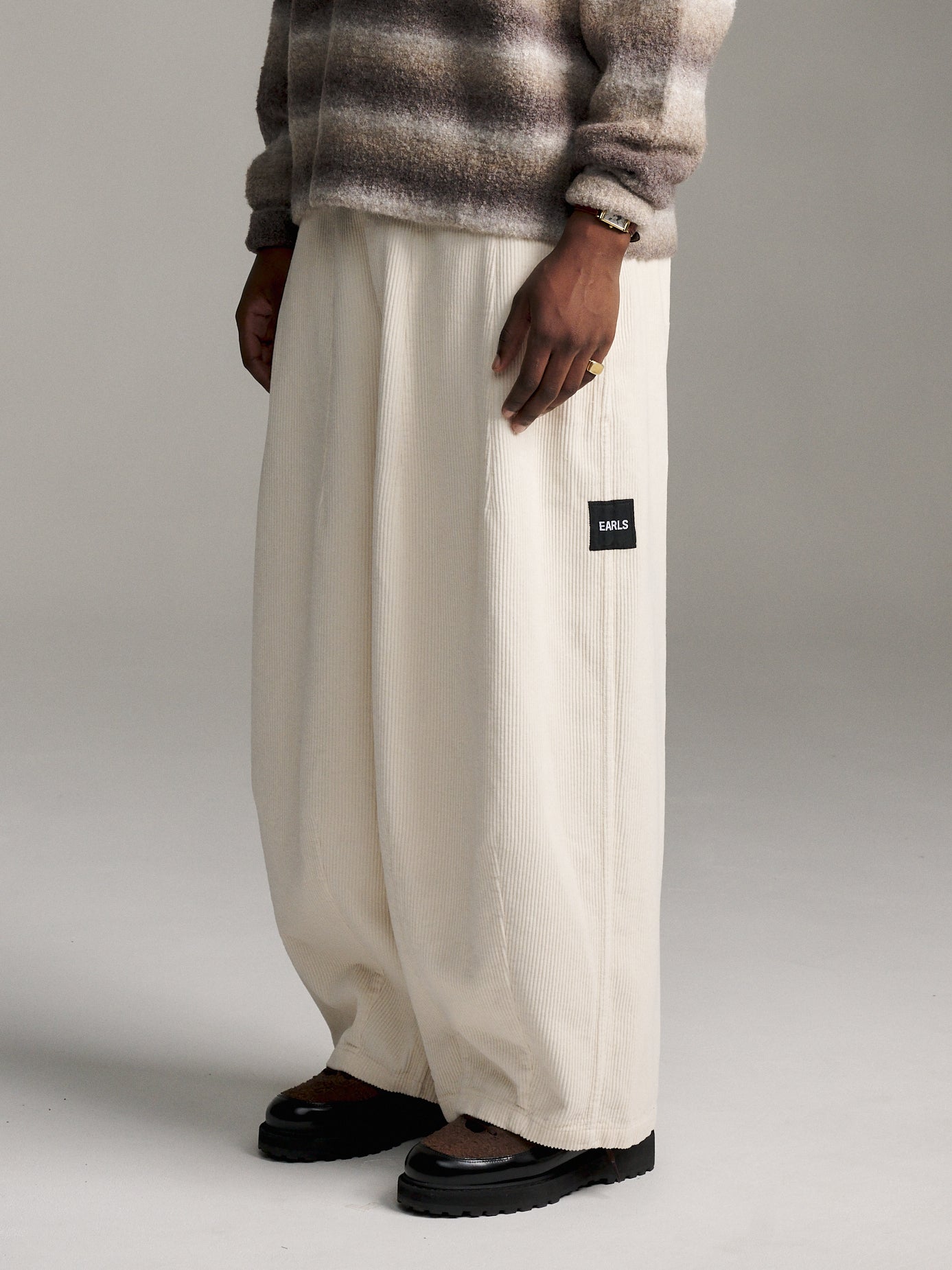 Relax Cord Pant - Ivory