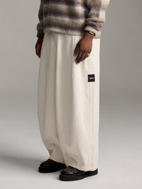 Relax Cord Pant - Ivory