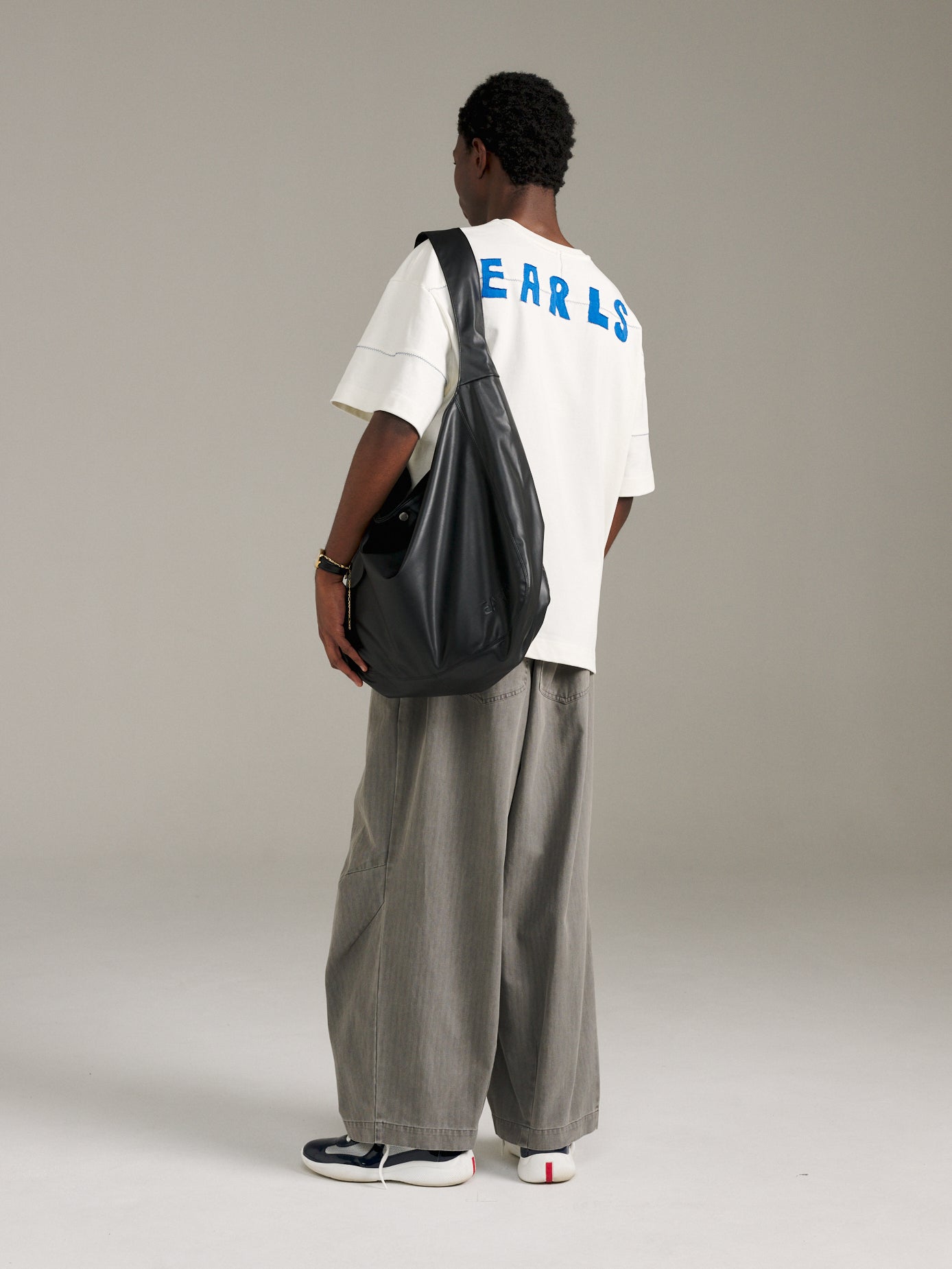 ZigZag Tee - White/Blue