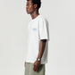 Thick Stitch Block Tee - White/Ice