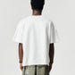 Thick Stitch Block Tee - White/Ice