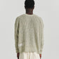 Linen Knit Crew - Green
