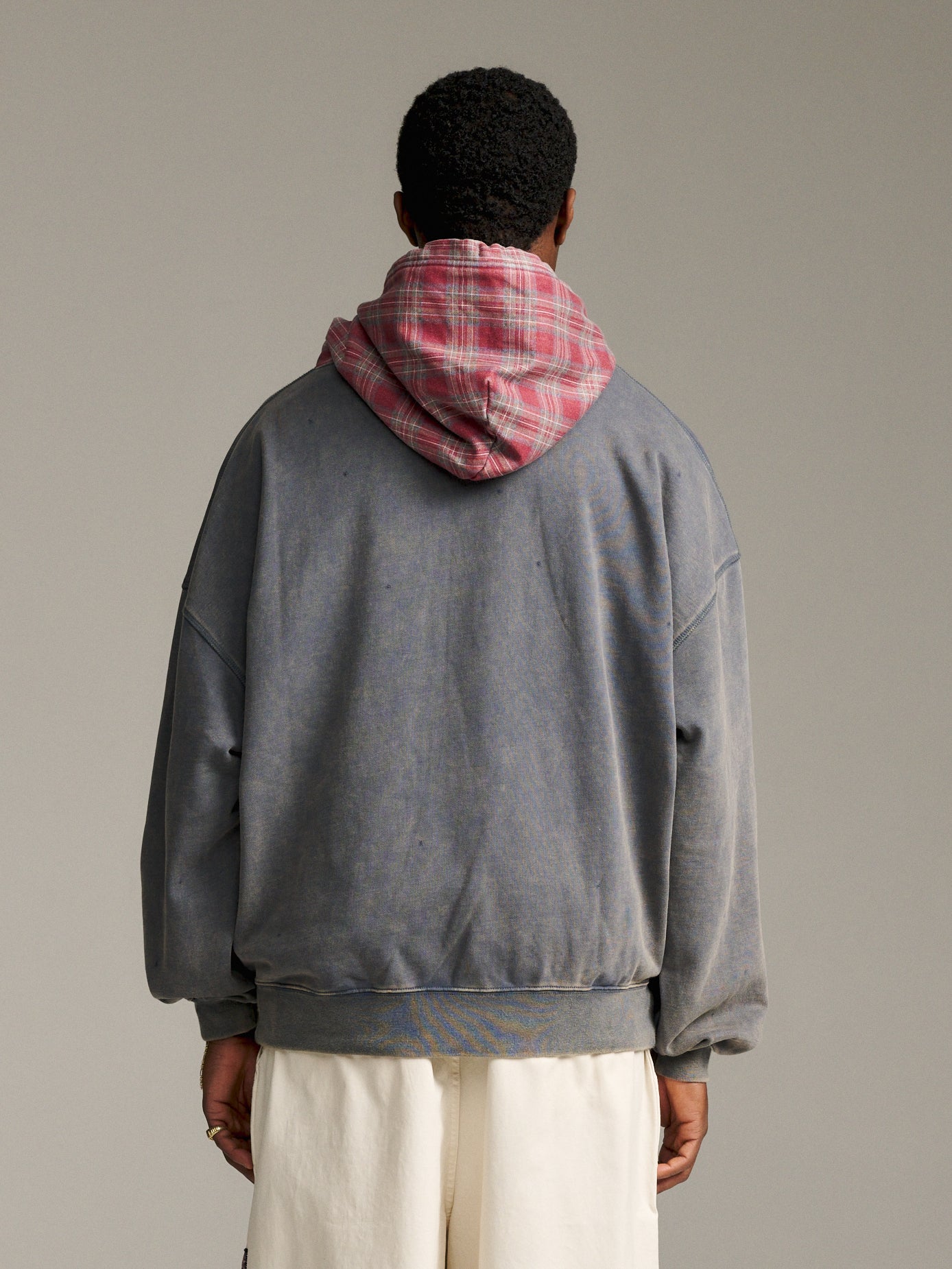 Contrast Hood - Blue