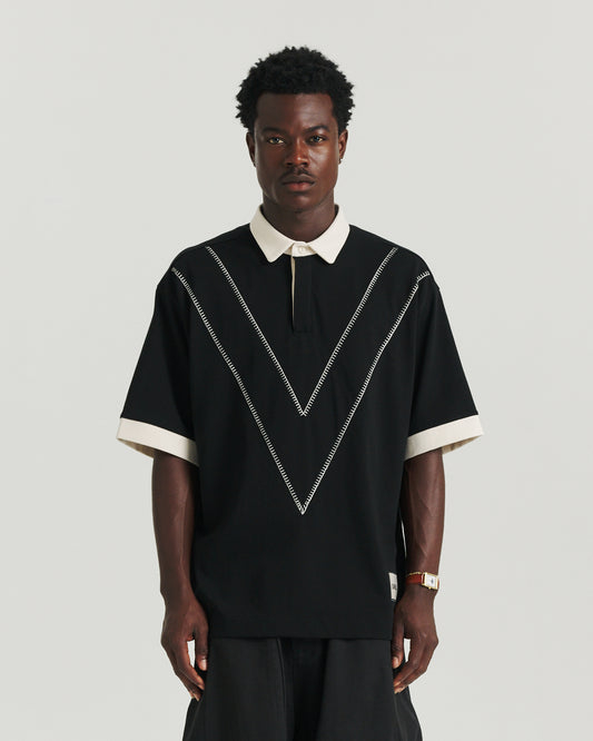 Chevron Rugby - Black
