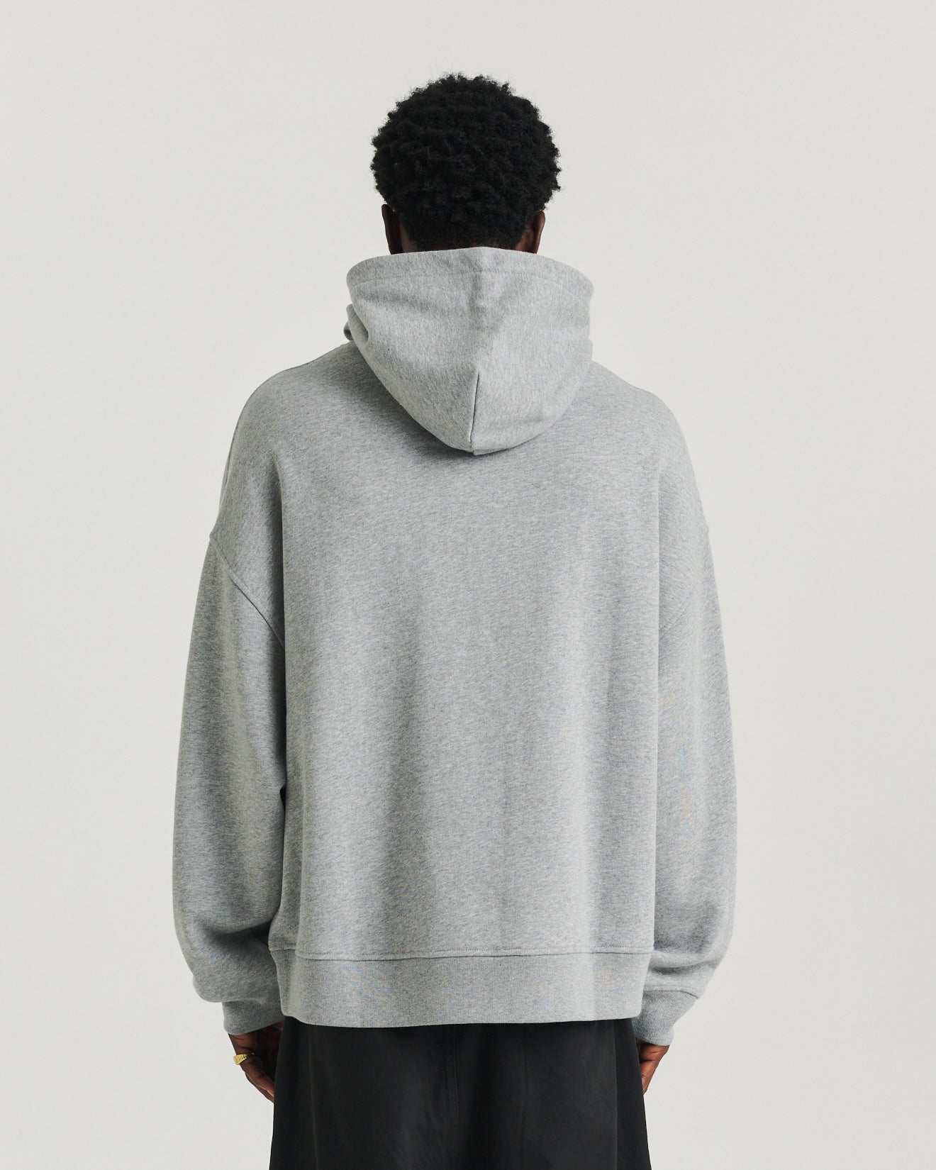 Flock Hood - Grey Marle