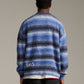 Ombre Knit Crew - Blue