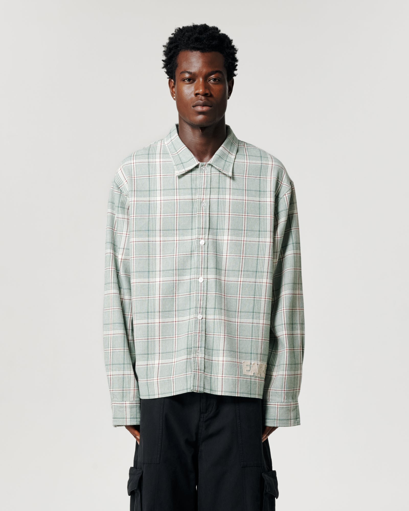 Plaid Overshirt - Pine