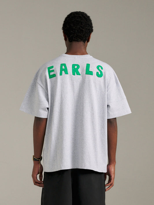 ZigZag Tee - Grey Marle/Green