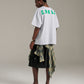 ZigZag Tee - Grey Marle/Green