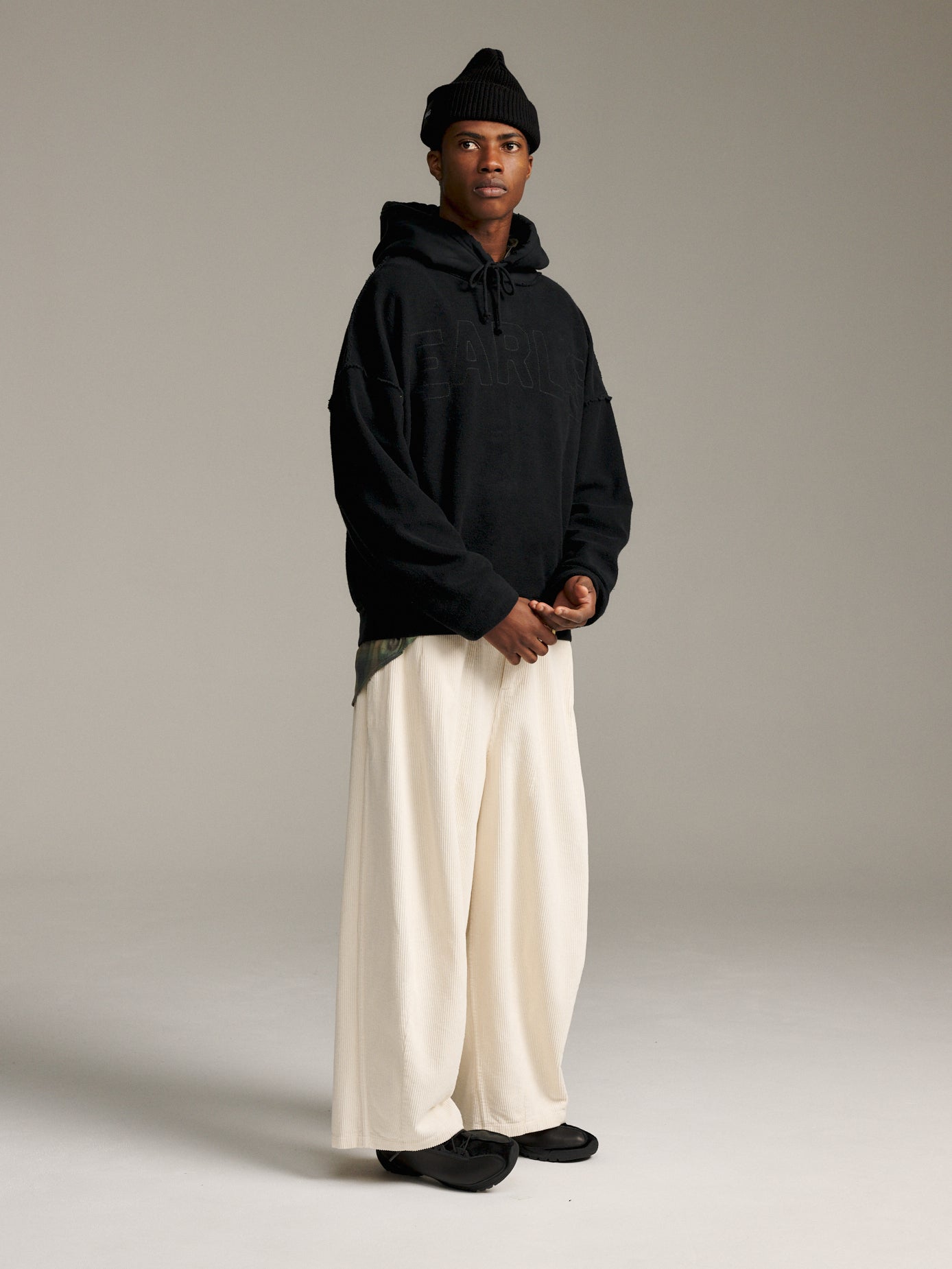 Inside-Out Hood - Black