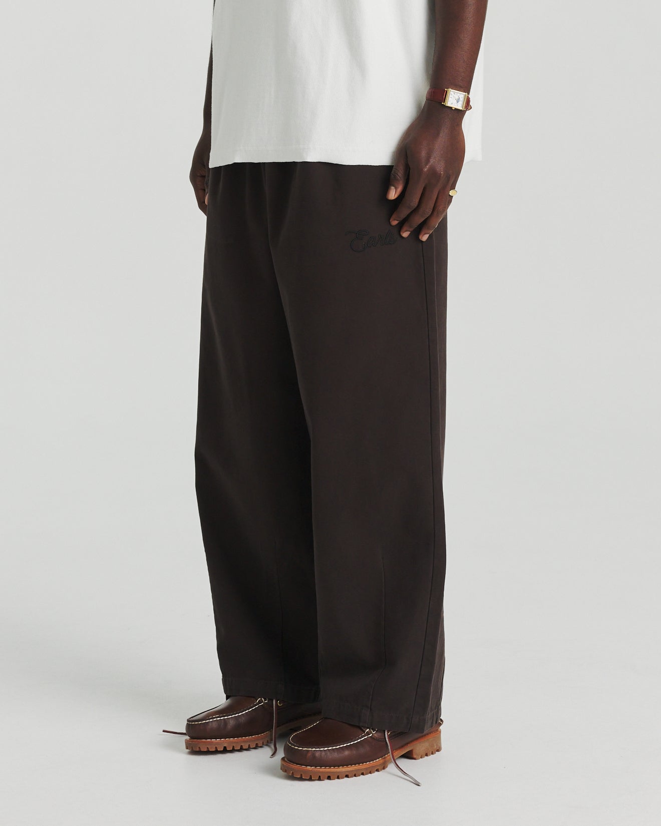 Canvas Easy Pant - Chocolate