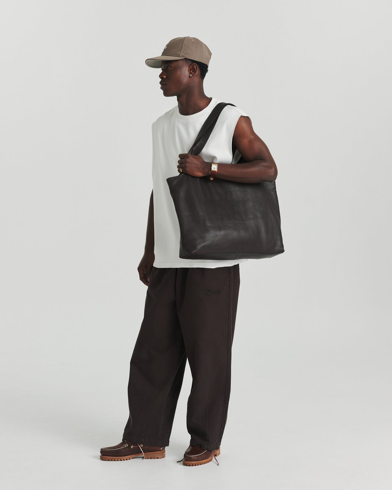 Canvas Easy Pant - Chocolate