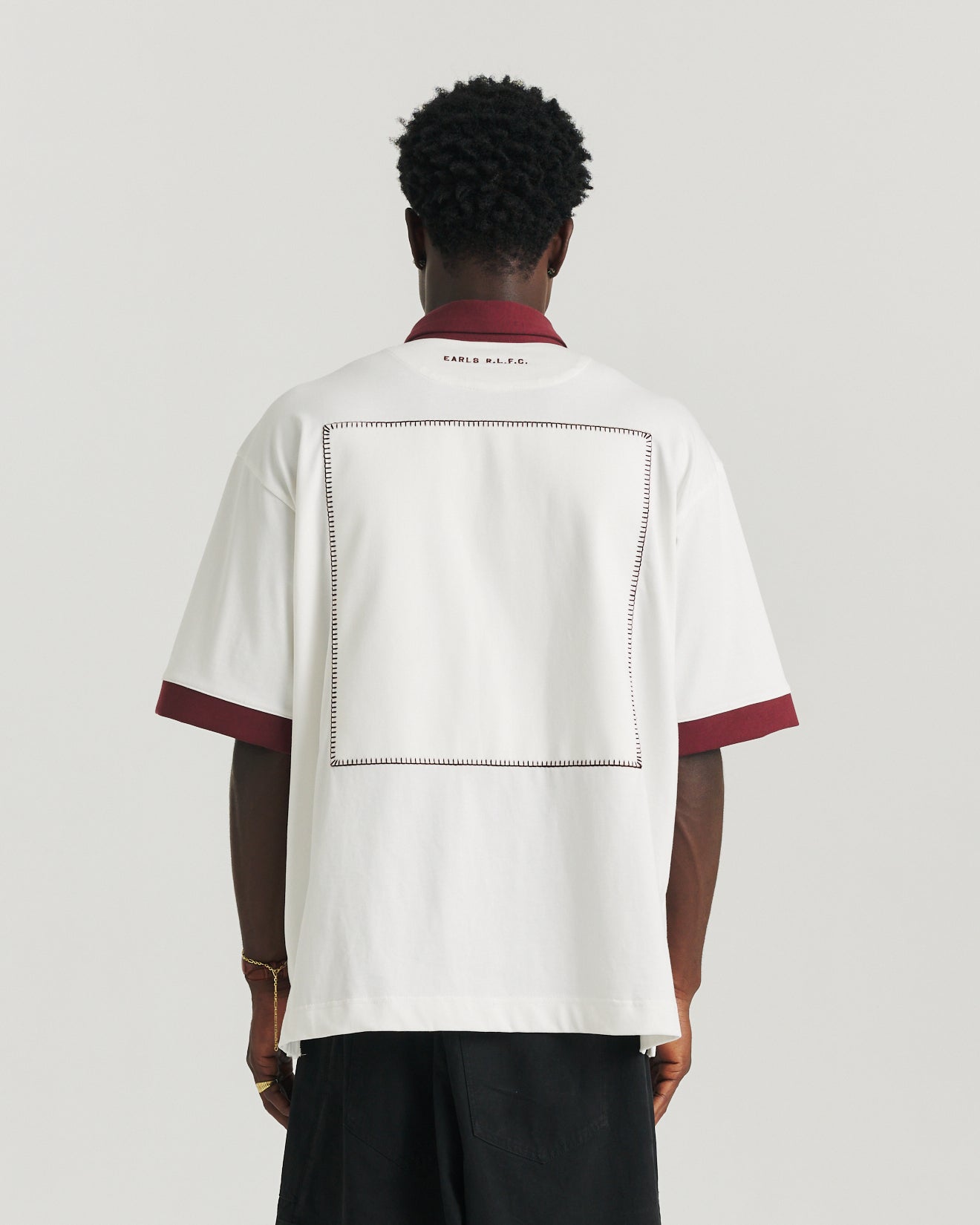 Chevron Rugby - Off White