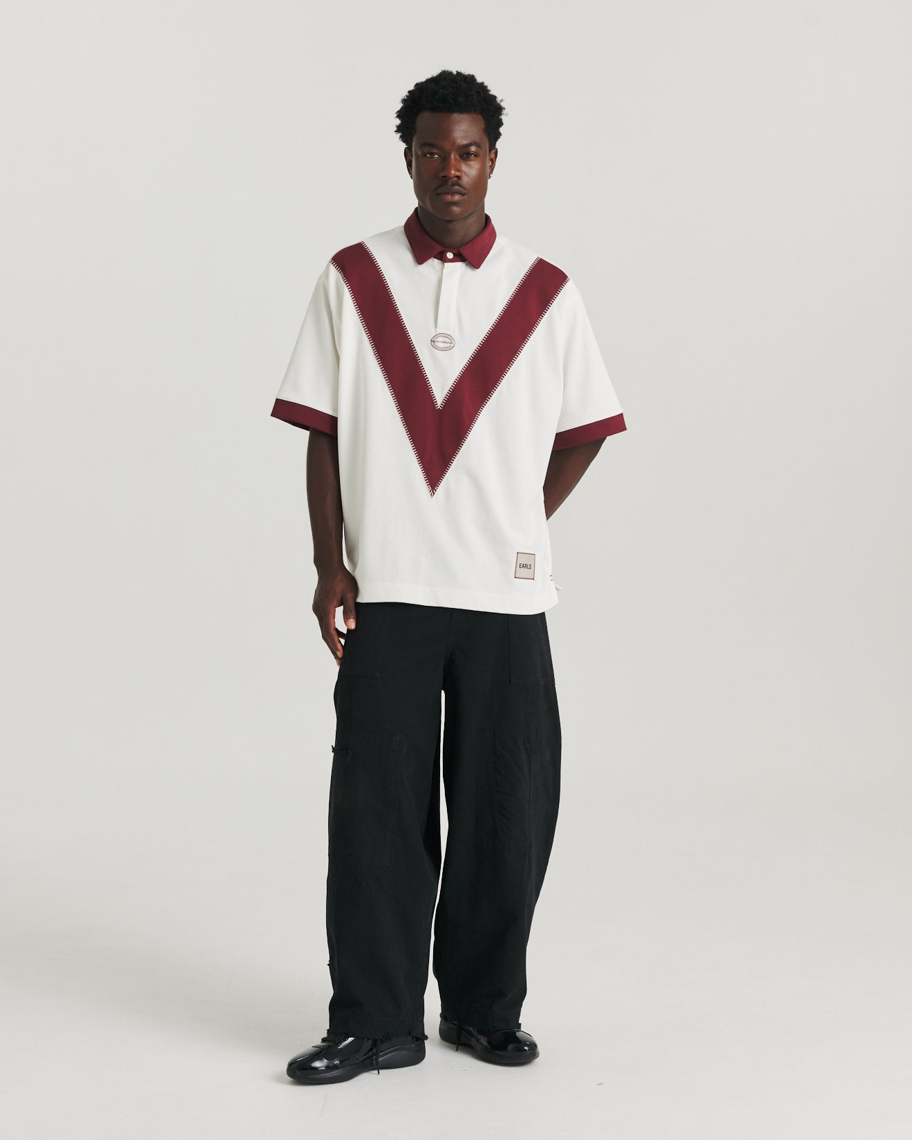 Chevron Rugby - Off White