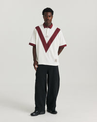 Chevron Rugby - Off White